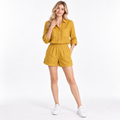 Long Sleeve Shirt and Shorts Set