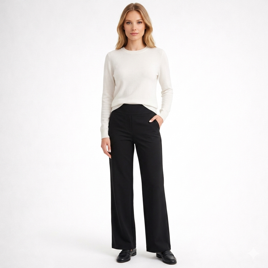 Loose Fit Pocket Yoga Trousers