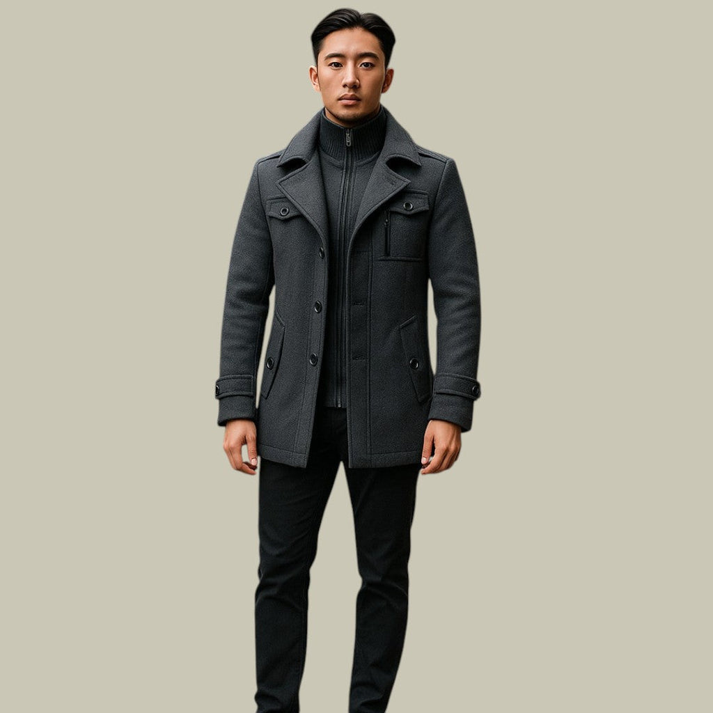 Old Money Winter Coat for Men