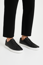Classic Leather-Look Derby Shoes