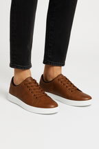Classic Leather-Look Derby Shoes