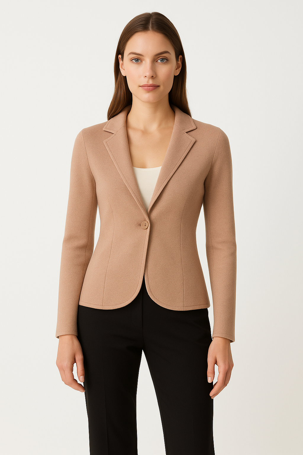 Notch Lapel Knit Cardigan Jacket