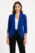 Lightweight Open-Front Blazer