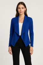 Lightweight Open-Front Blazer