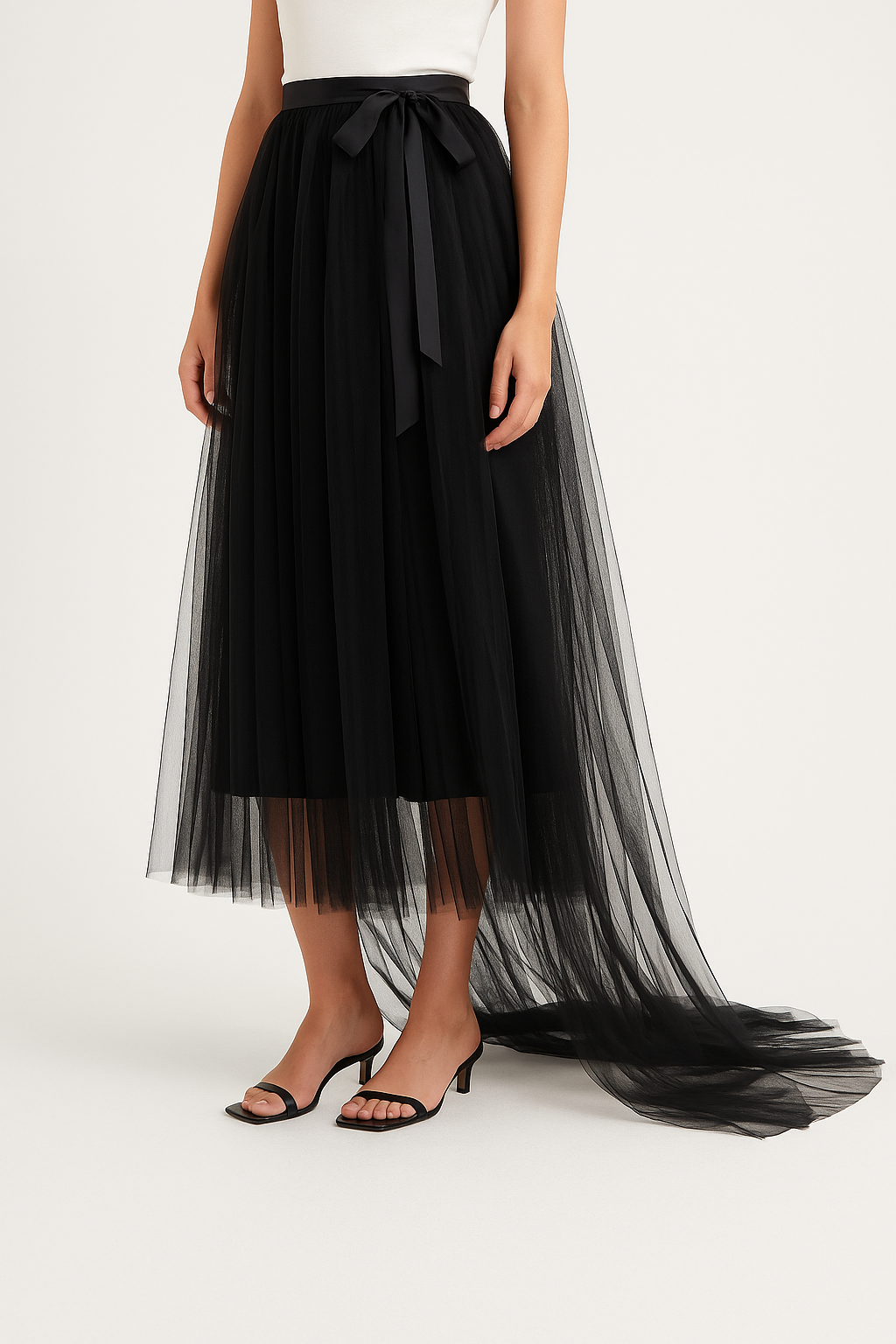 Valentina | Layered Tulle Midi Skirt