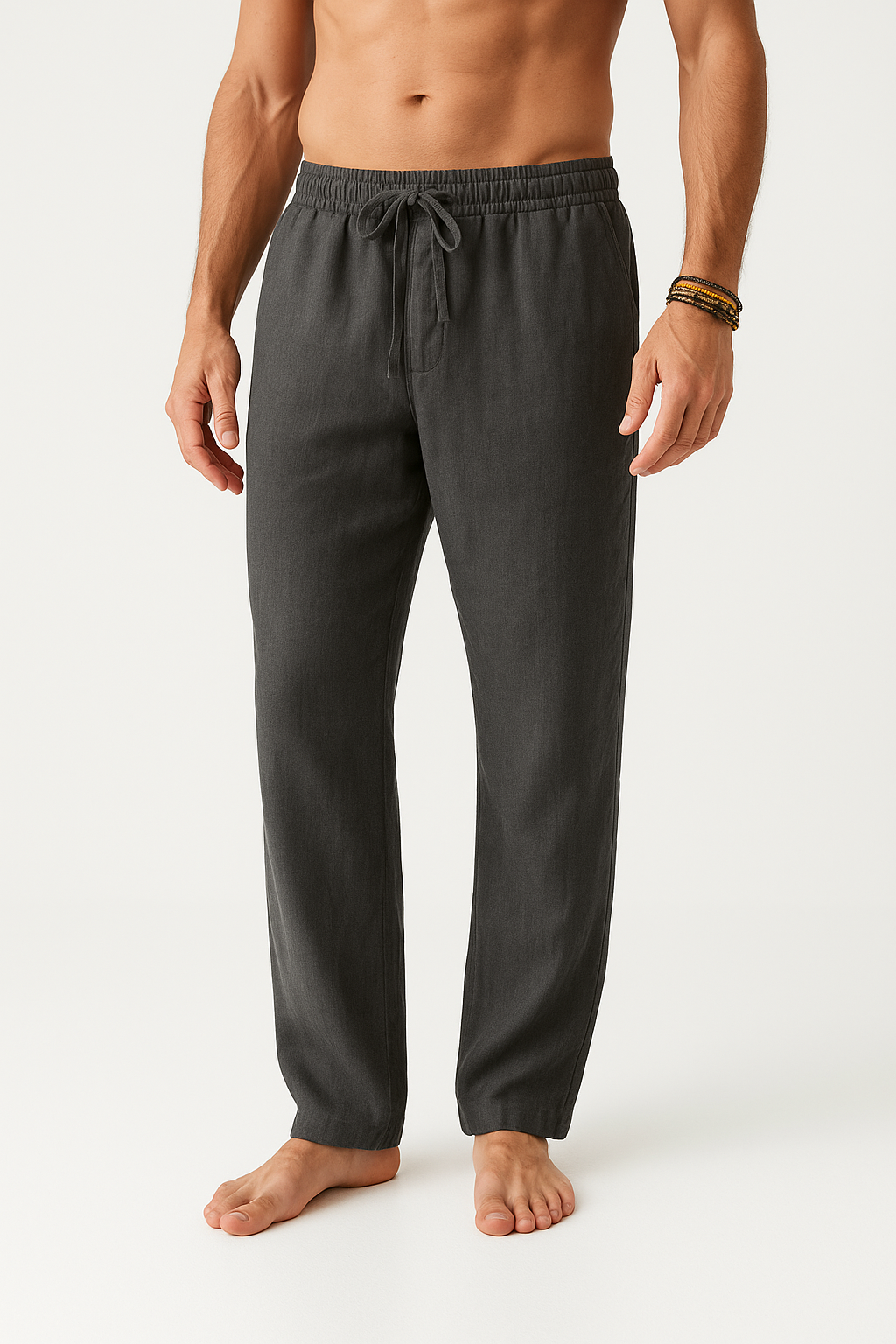 Relaxed-Fit Drawstring Trousers
