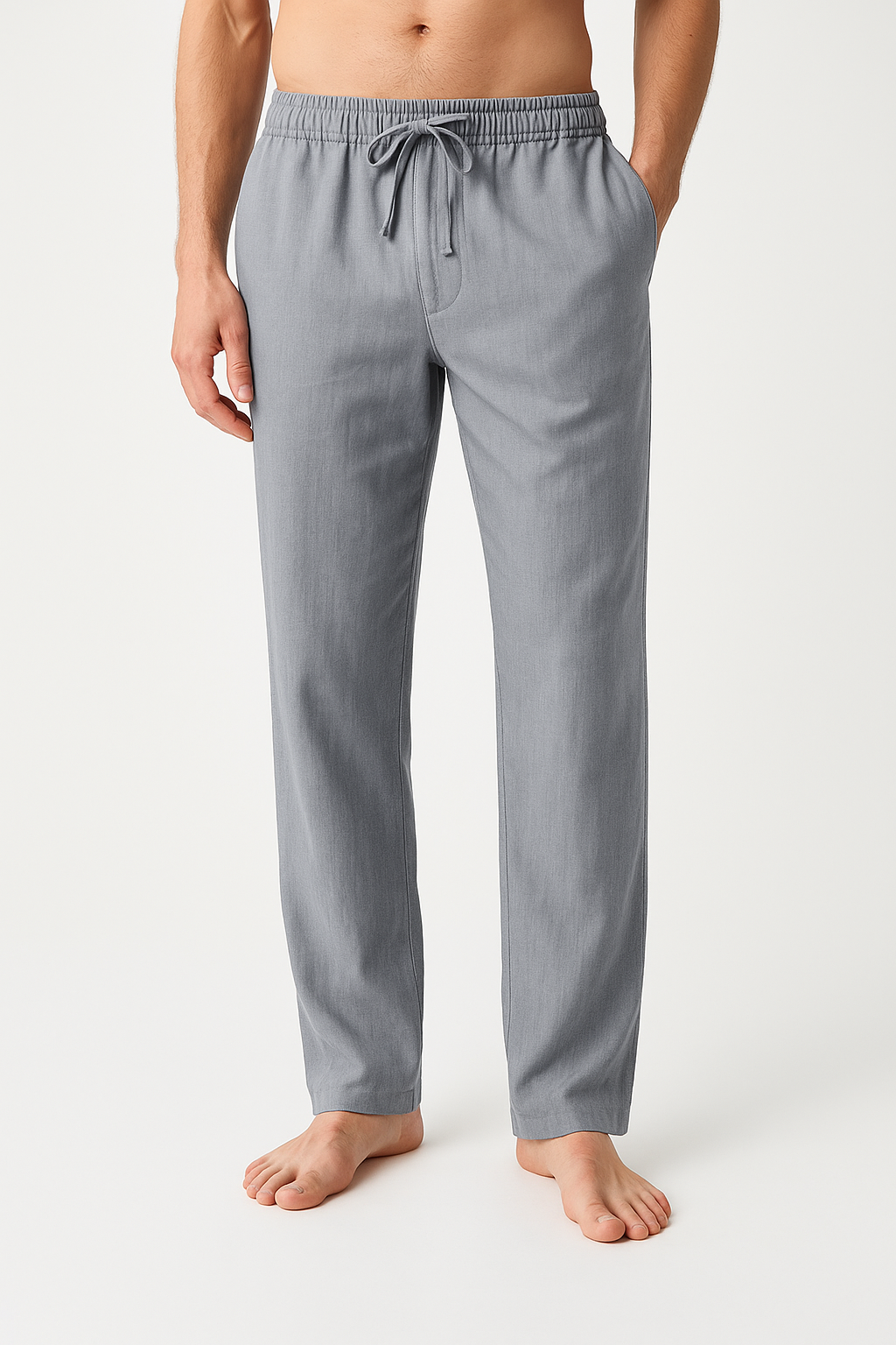 Relaxed-Fit Drawstring Trousers