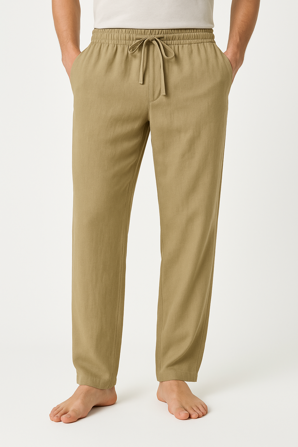 Relaxed-Fit Drawstring Trousers
