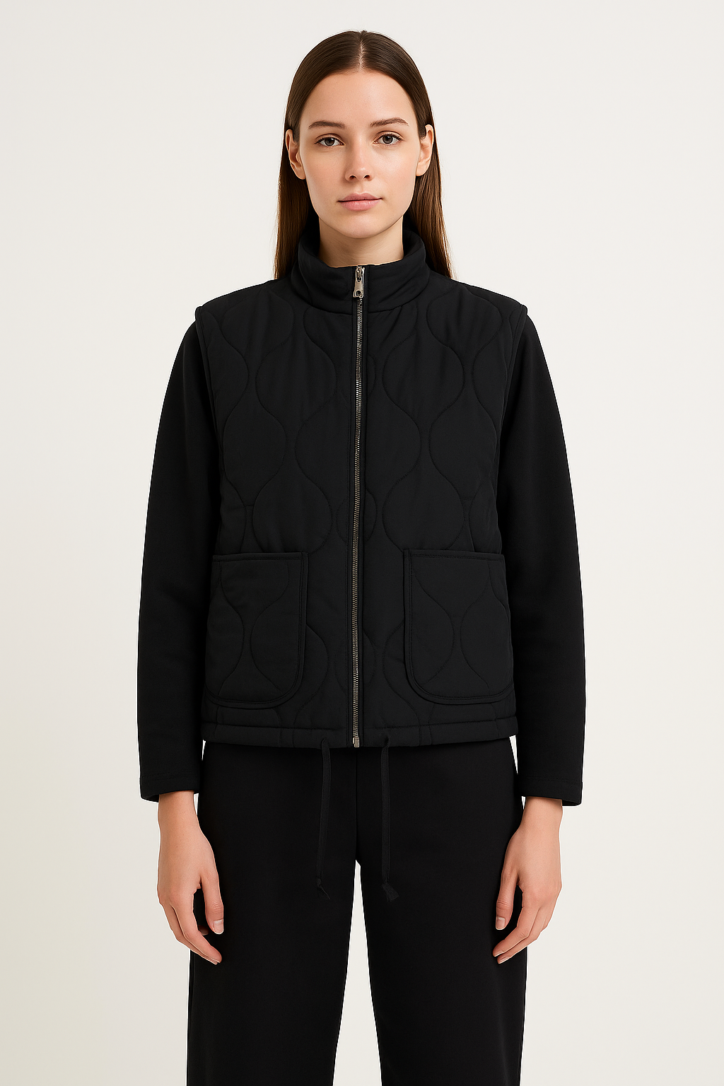 Maren | Padded Zip-Front Gilet