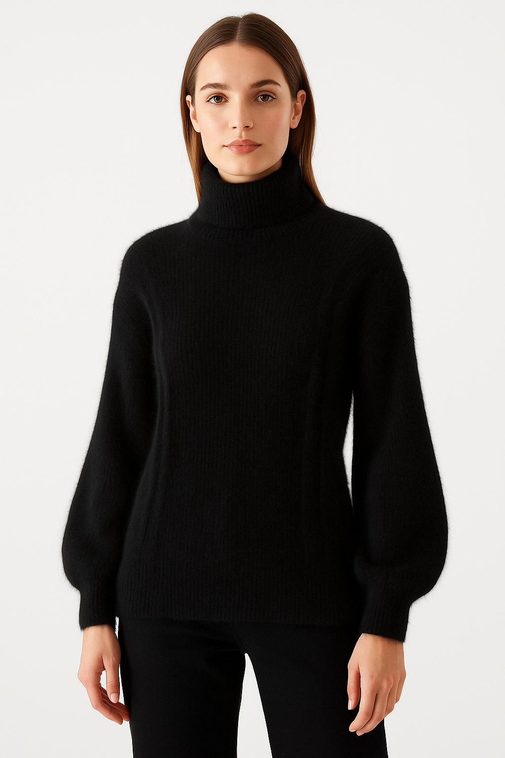 Ejiro | Soft-Touch Turtleneck Jumper