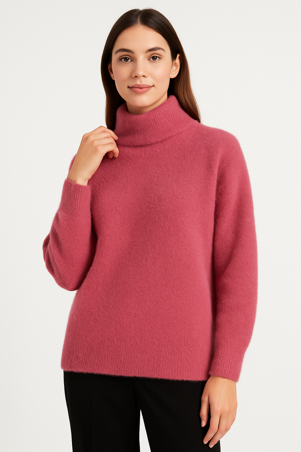 Ejiro | Soft-Touch Turtleneck Jumper