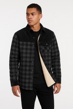 Camden | Plaid Fleece-Lined Shirt Jacket