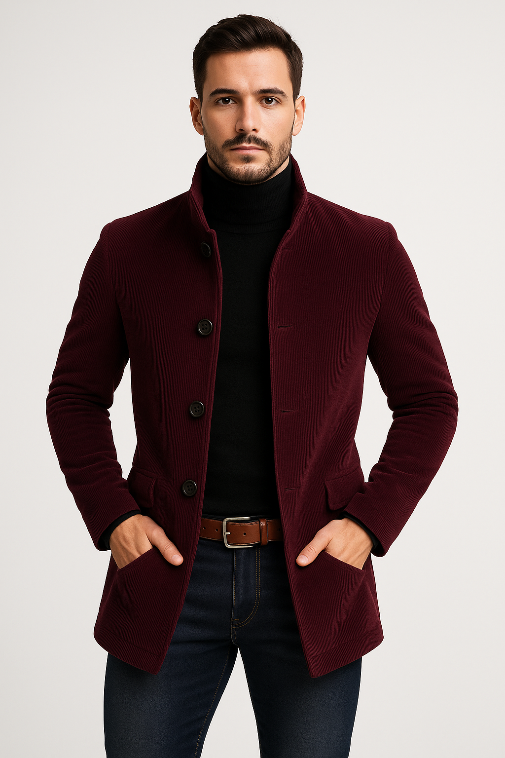 Sterling | Stand Collar Casual Blazer