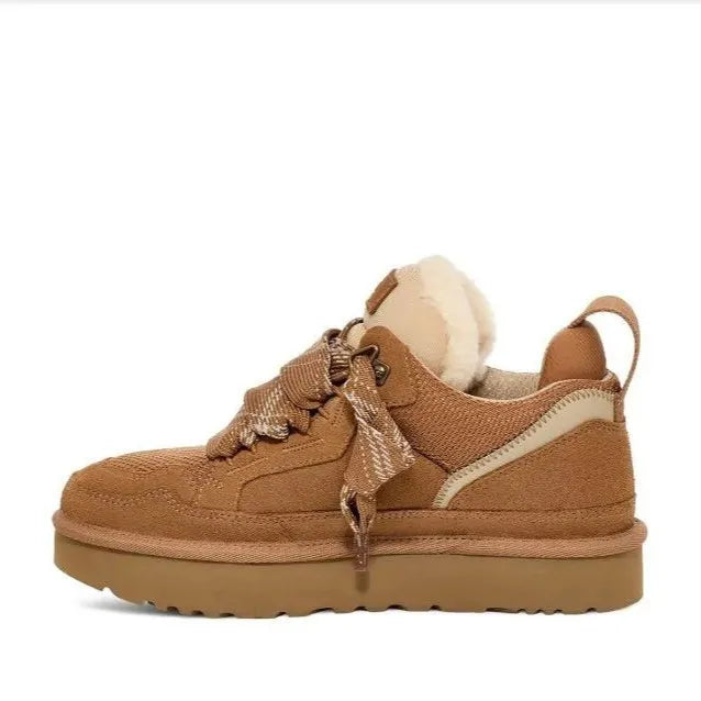 Noelle | Casual Lace-Up Winter Snow Boots
