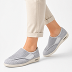 Wide Fit Adjustable Comfort Walking Shoes