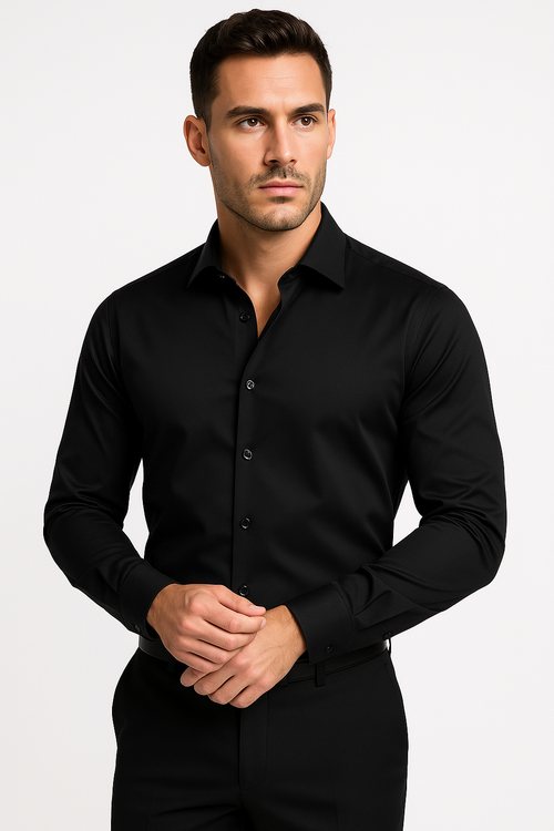 Button-Down Long Sleeve Casual Shirt