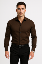 Button-Down Long Sleeve Casual Shirt
