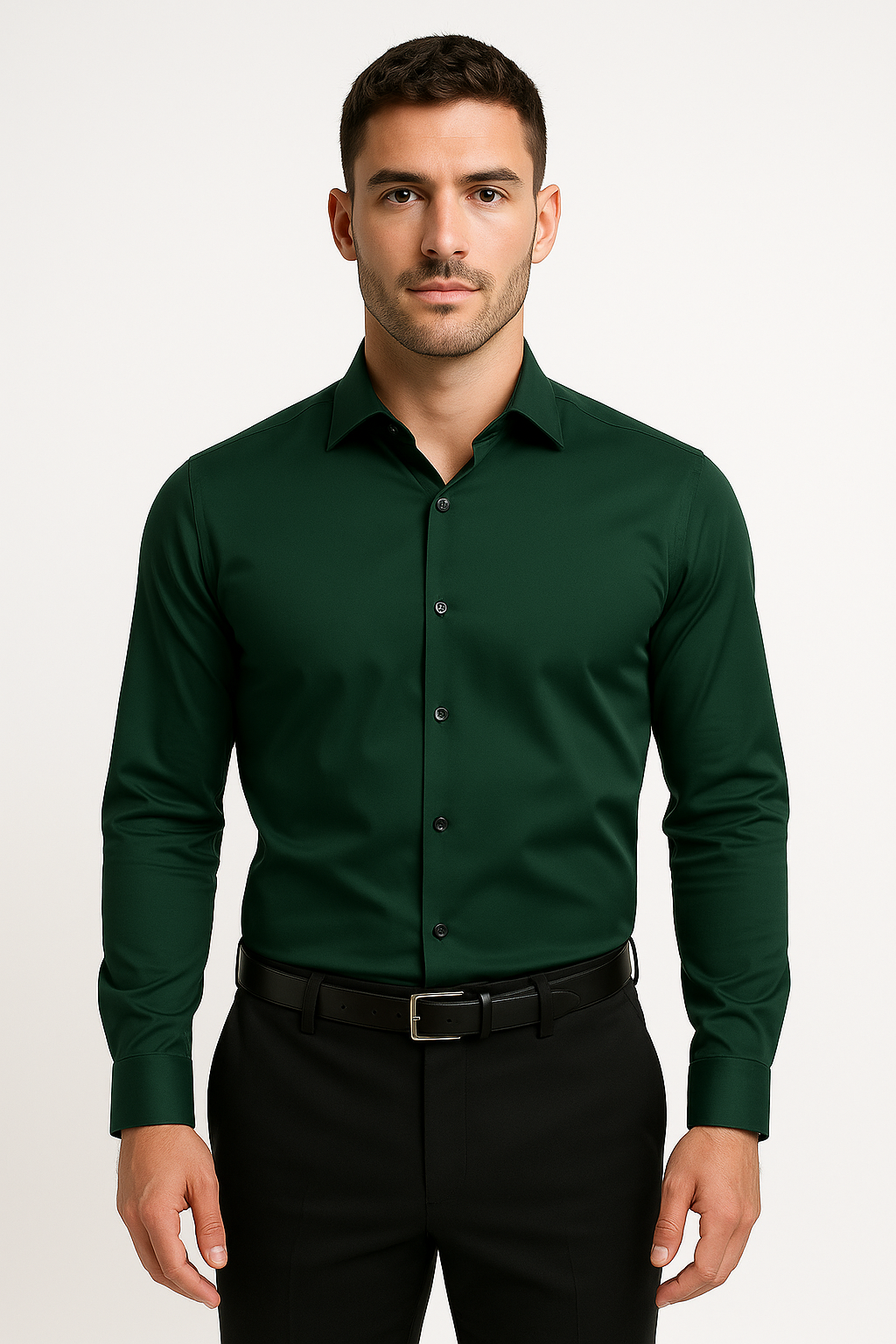 Button-Down Long Sleeve Casual Shirt