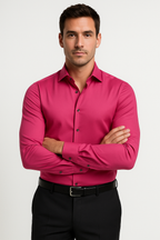 Button-Down Long Sleeve Casual Shirt