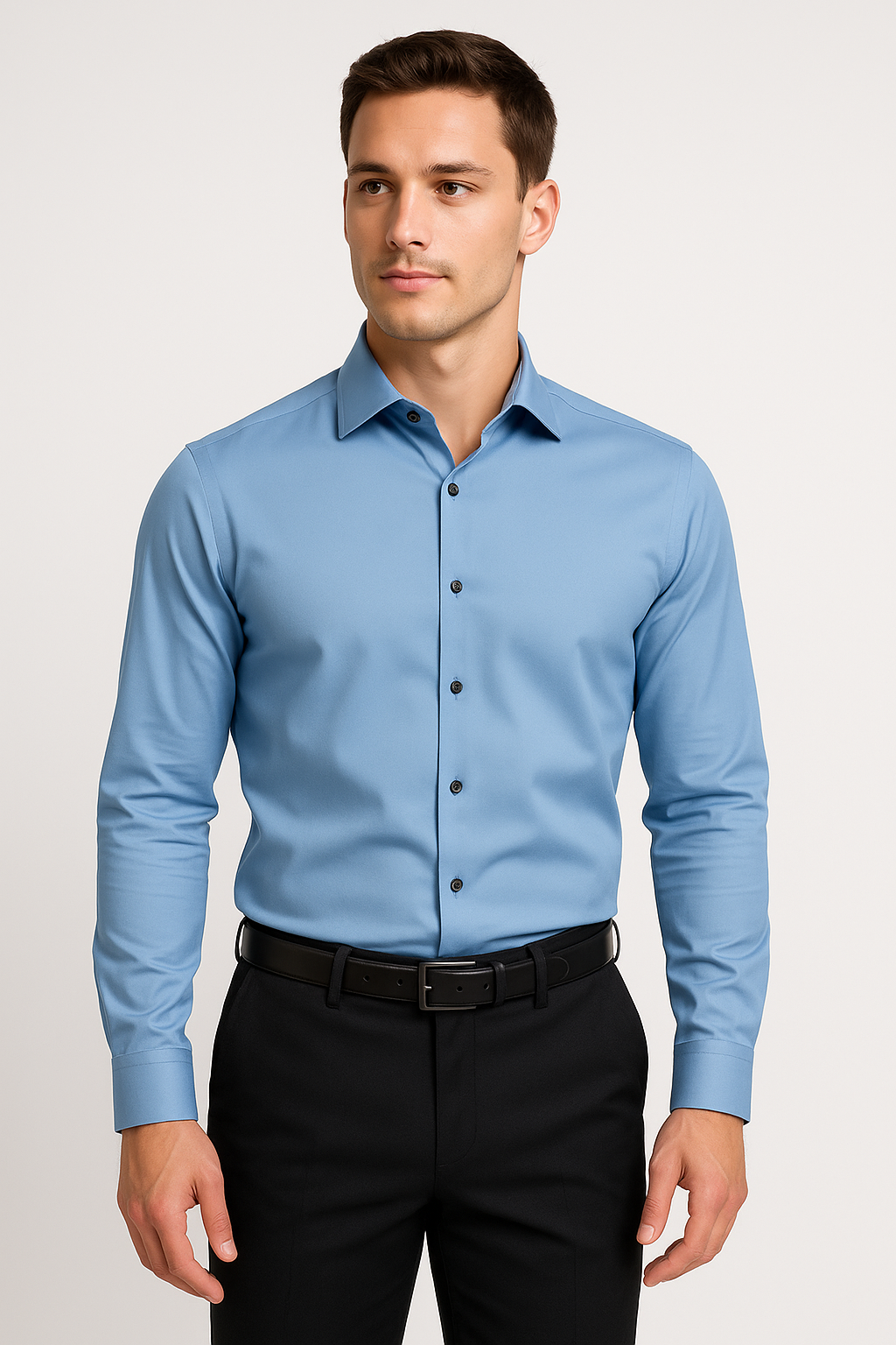 Button-Down Long Sleeve Casual Shirt